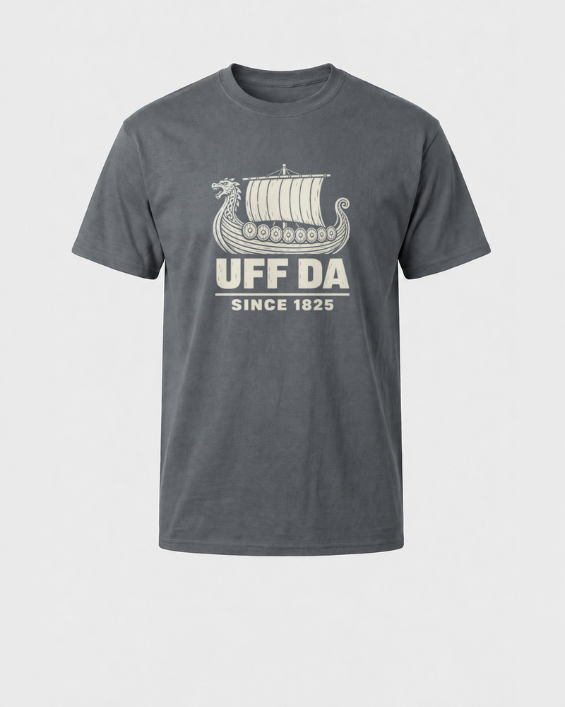 tee charcoal front