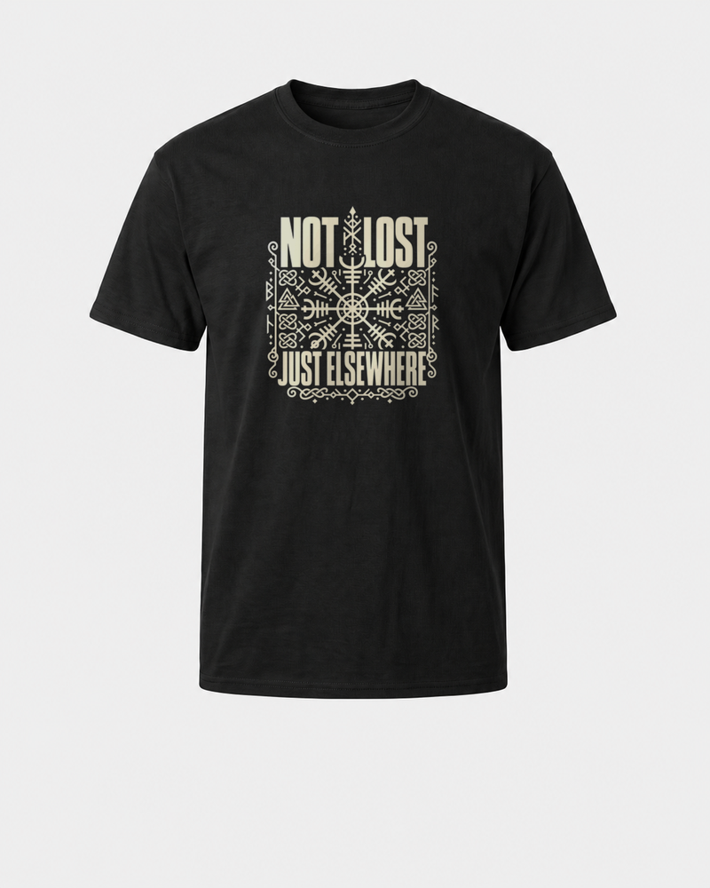Not Lost, Just Elsewhere tee