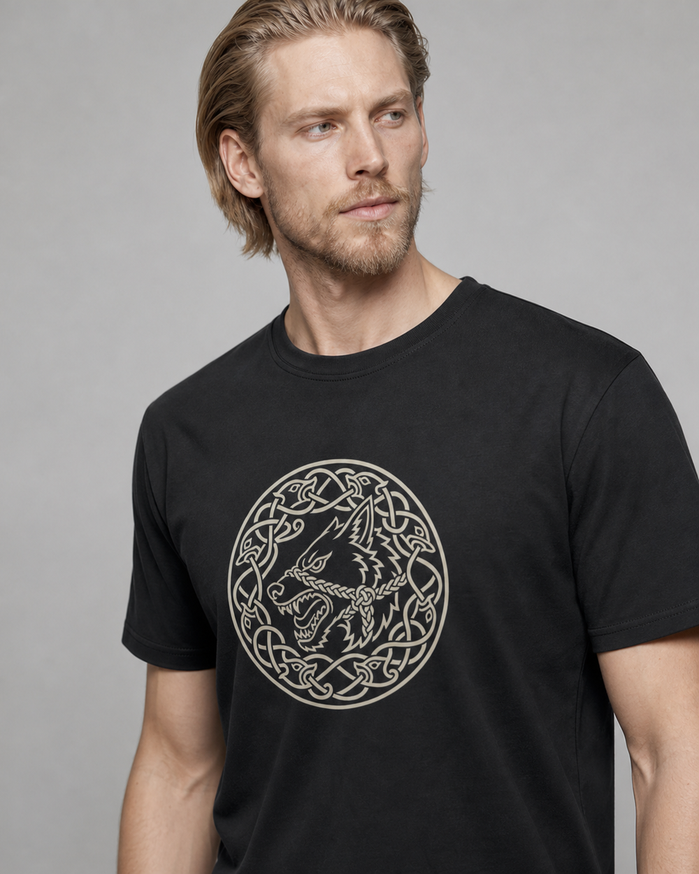 Fenrir, the Bound Wolf tee