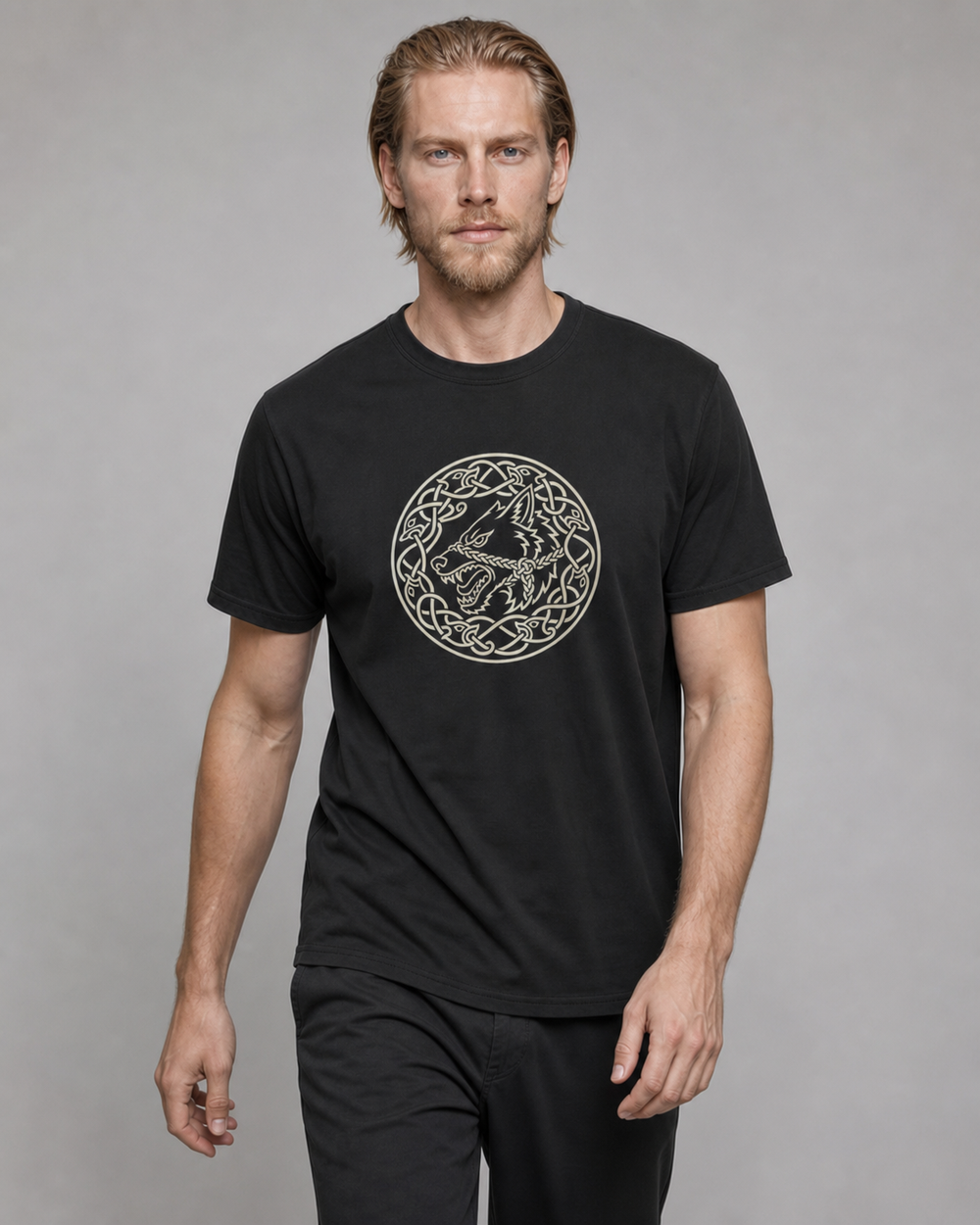 Fenrir, the Bound Wolf tee