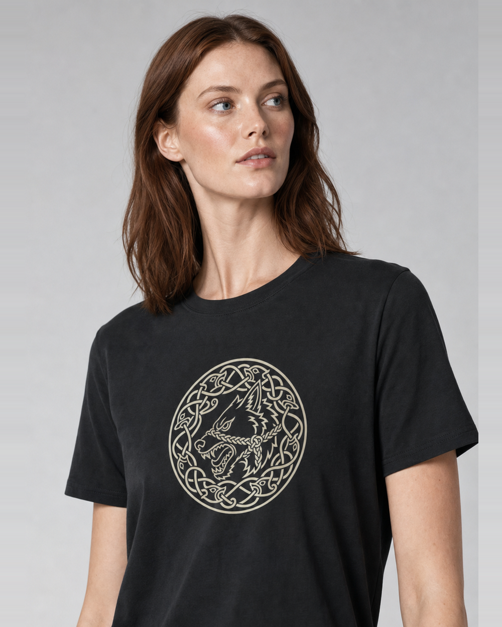 Fenrir, the Bound Wolf tee