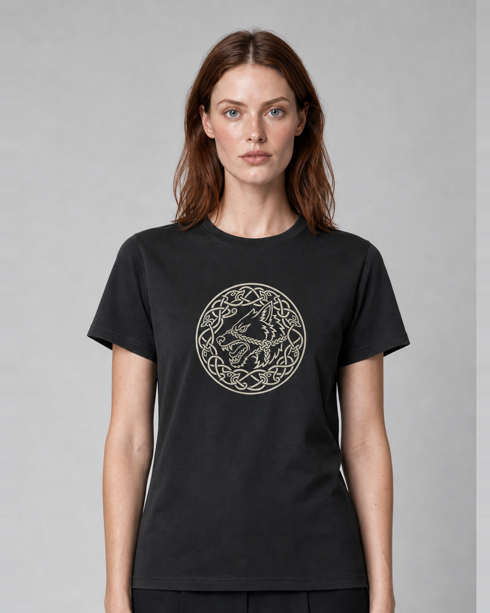Fenrir, the Bound Wolf tee