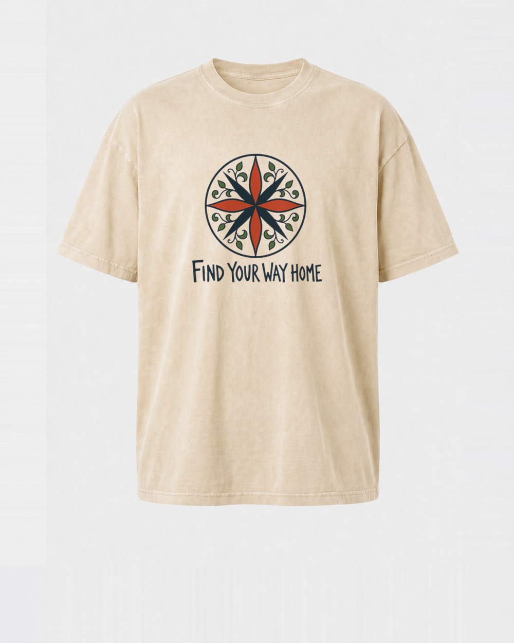 Find Your Way Home washed tee