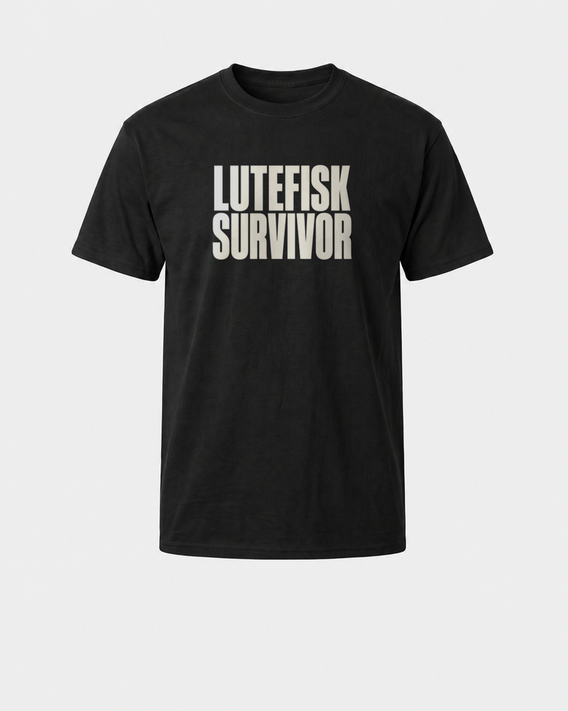 Lutefisk Survivor tee