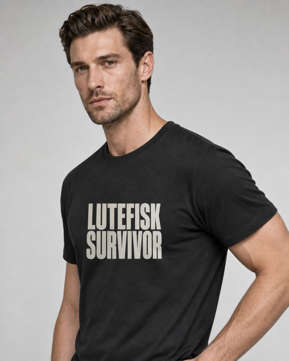 Lutefisk Survivor tee