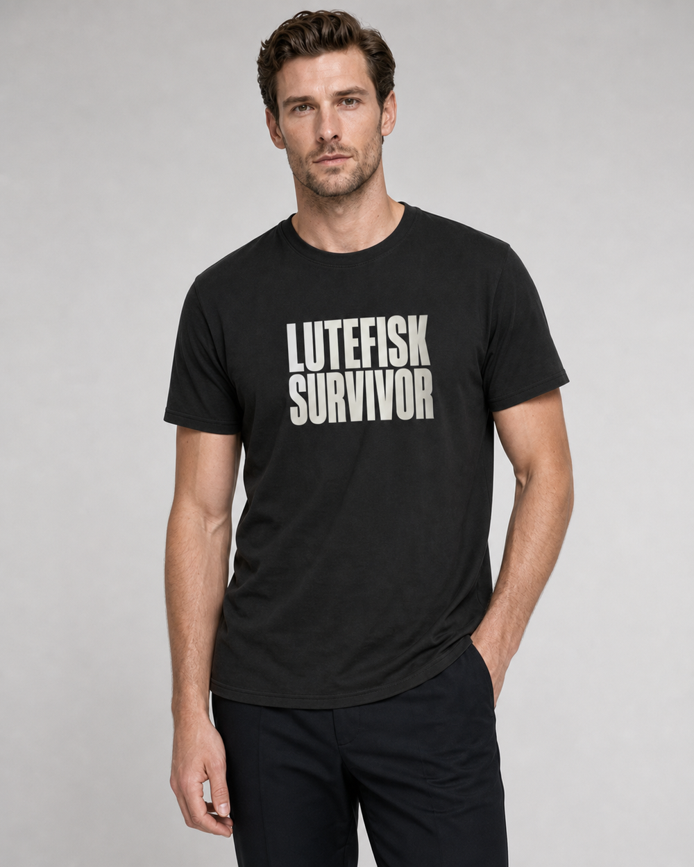 Lutefisk Survivor tee