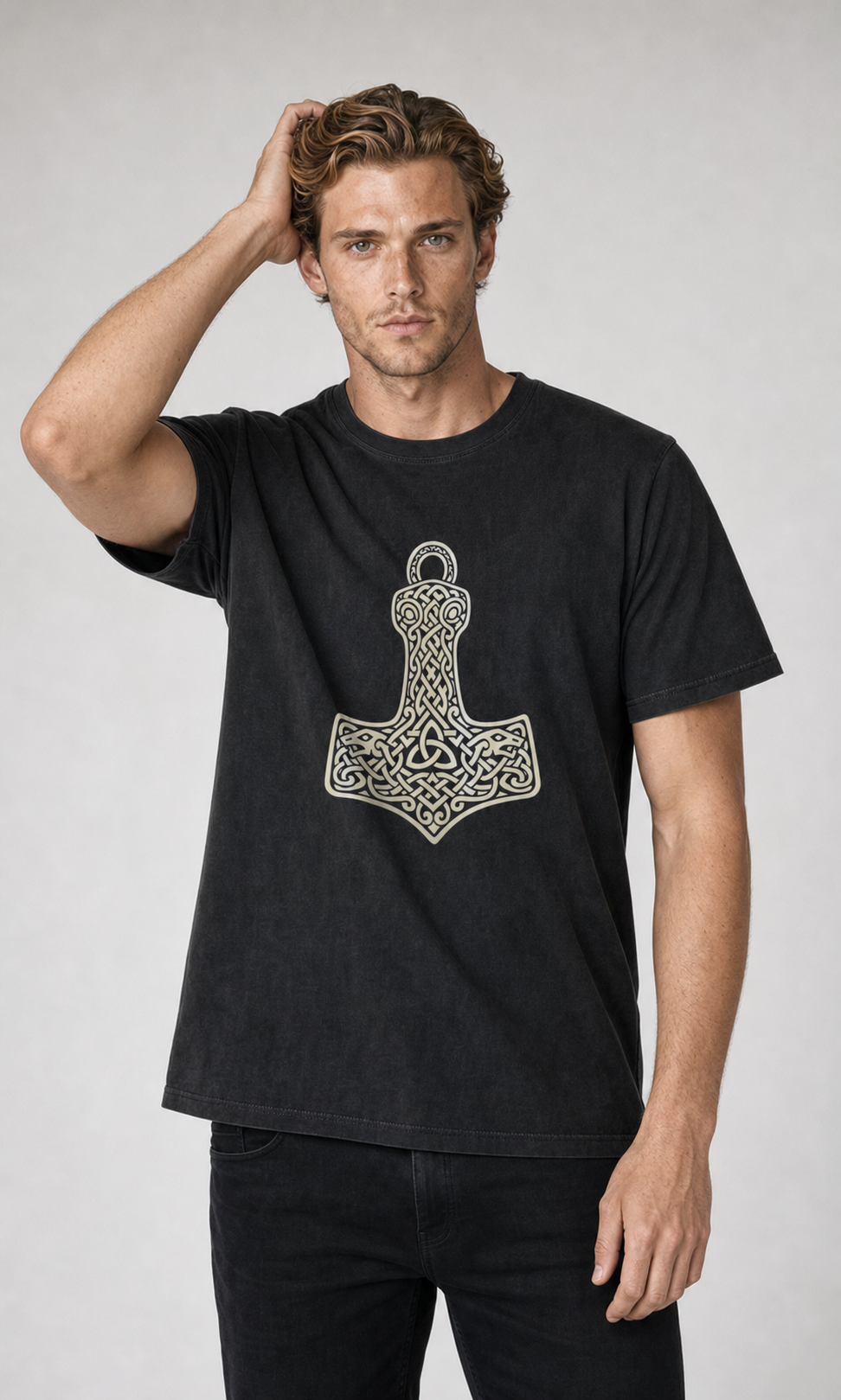 Hammer, Cast Small washed tee