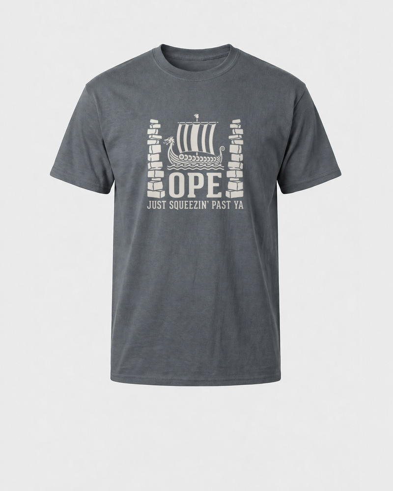 tee charcoal front