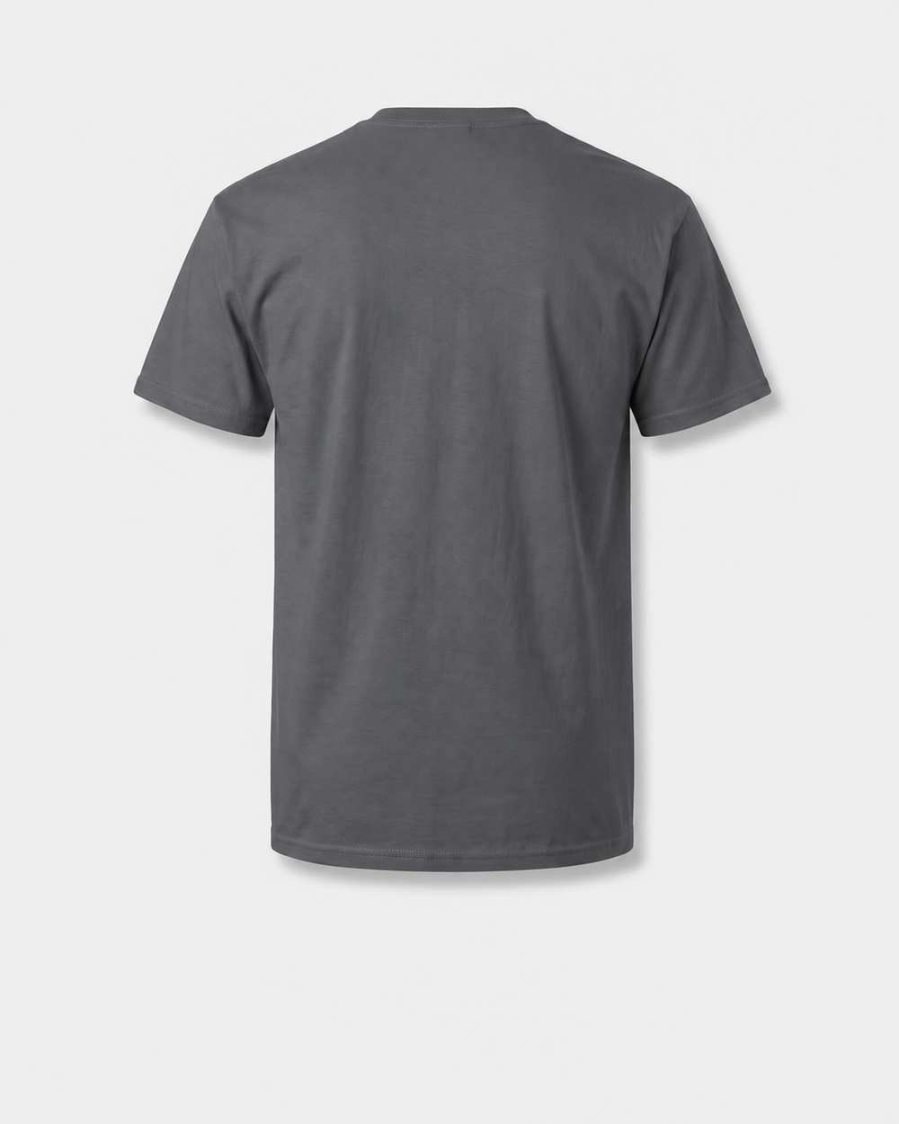 tee charcoal back