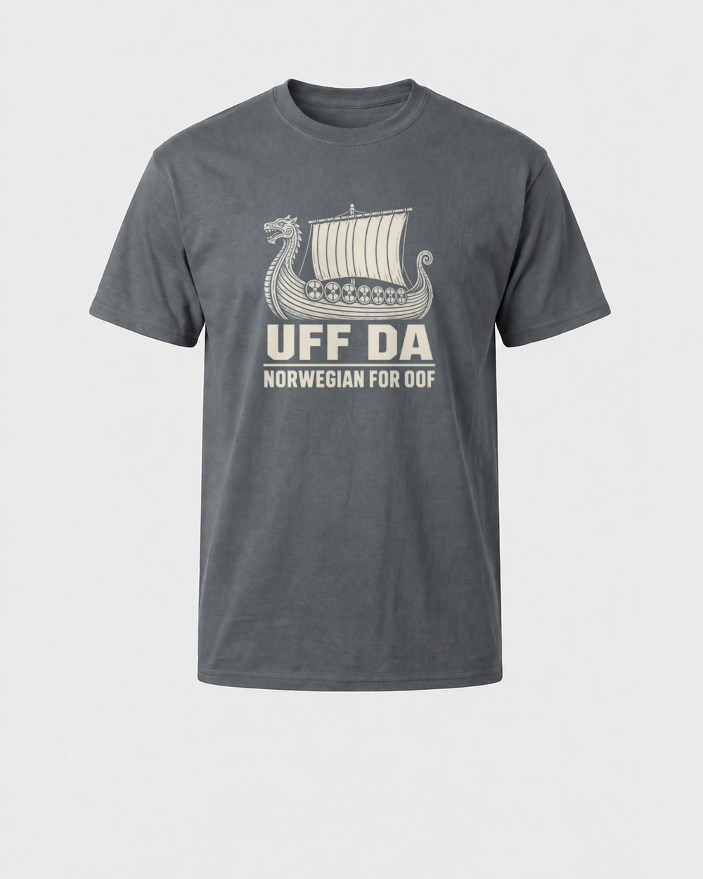tee charcoal front