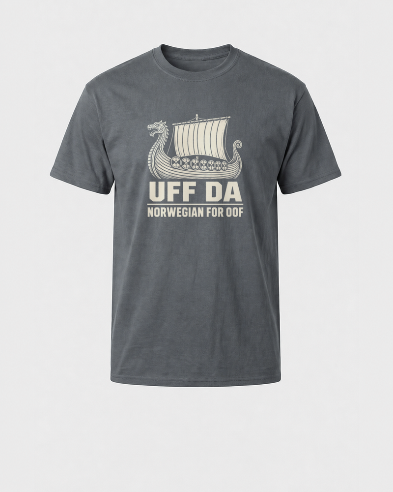 tee charcoal front