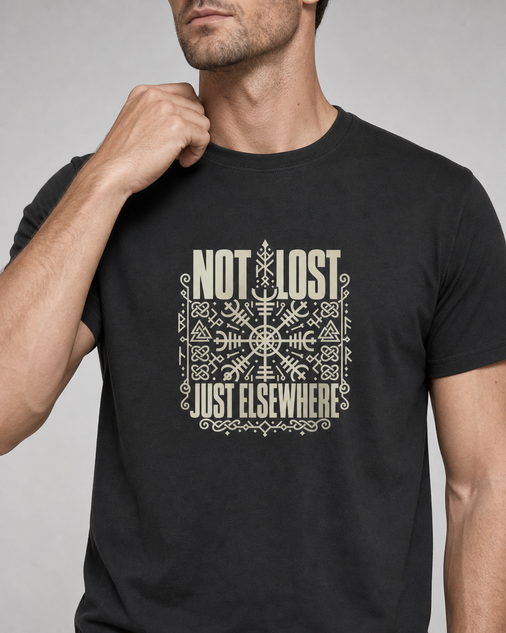 Not Lost, Just Elsewhere tee
