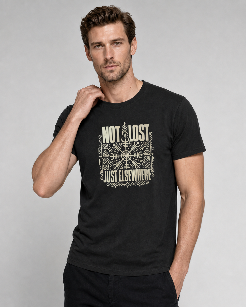 Not Lost, Just Elsewhere tee