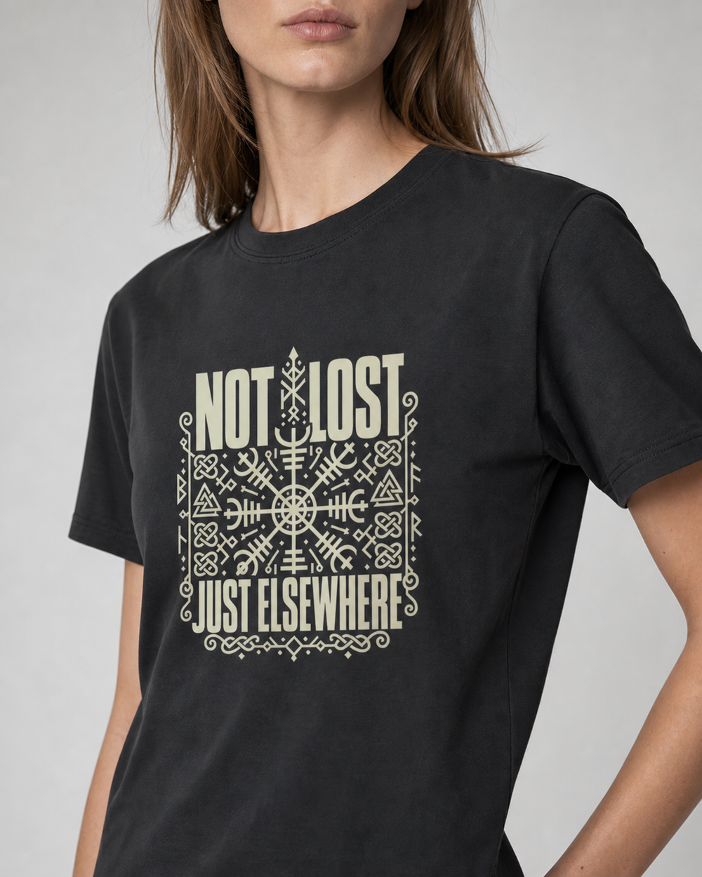 Not Lost, Just Elsewhere tee