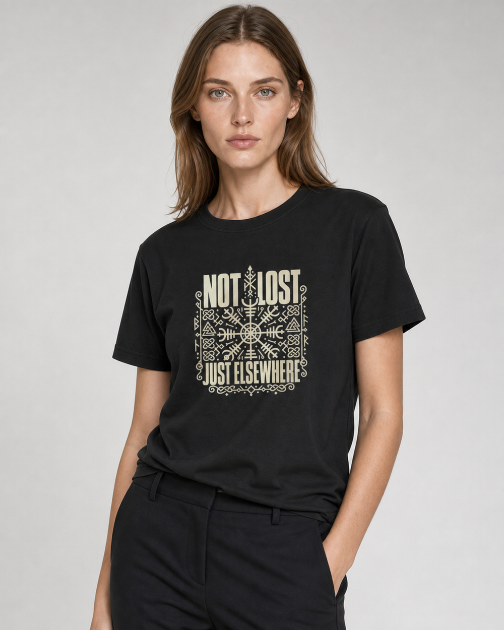 Not Lost, Just Elsewhere tee