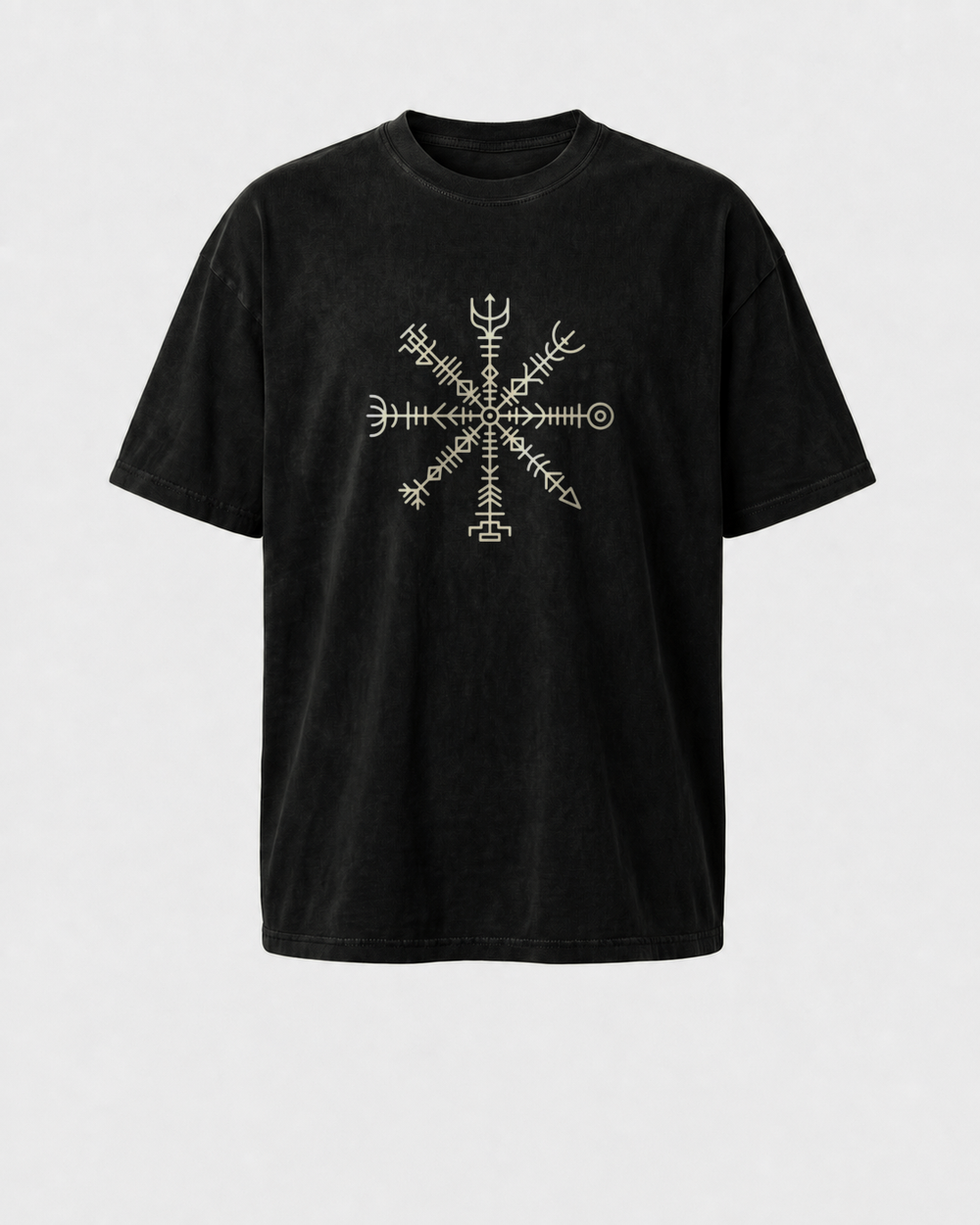 Vegvísir · Iceland, 1611 washed tee