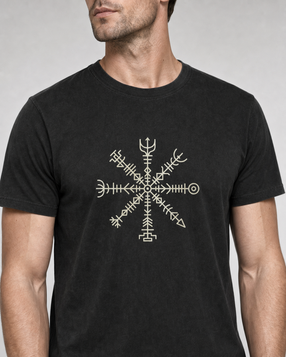 Vegvísir · Iceland, 1611 washed tee